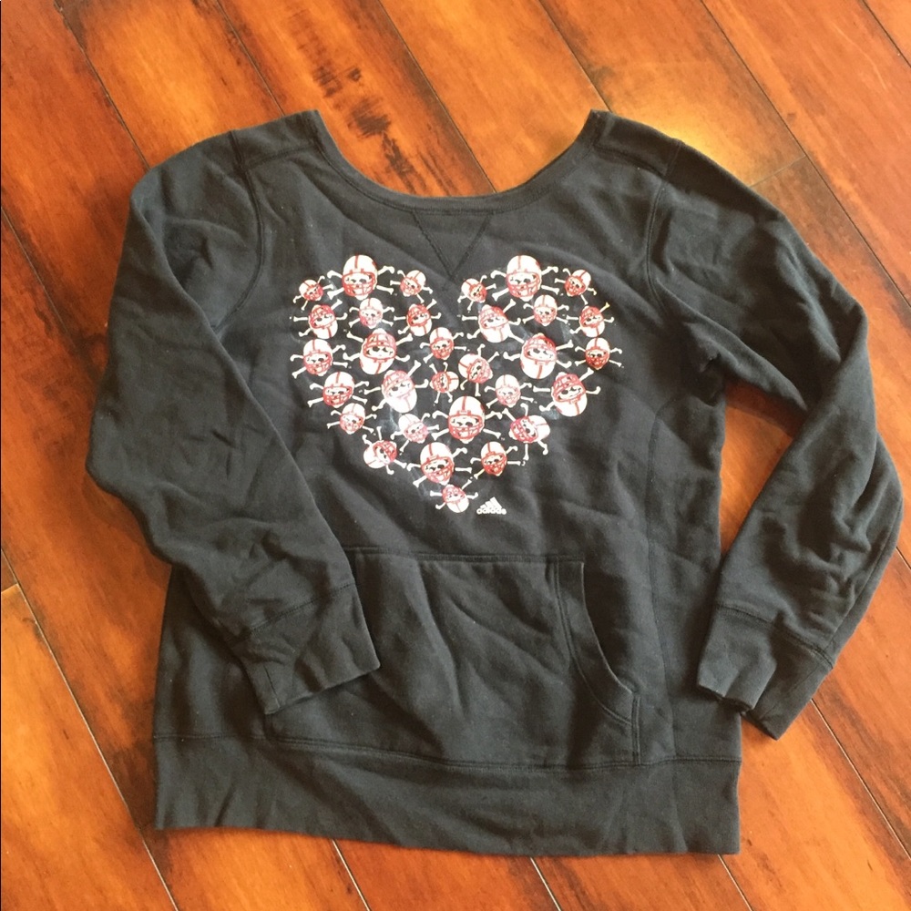 Husker blackshirts scoop sweatshirt